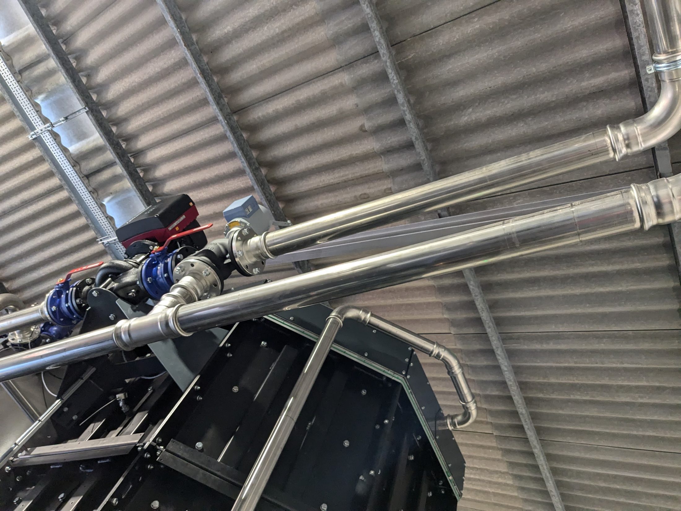 Close up of the Brodie Biomass C1000